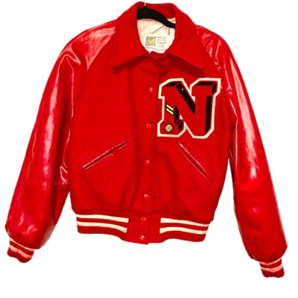 Howe Naugalite Varsity Jacket University of Nebraska 1950s - Picture 2 of 3